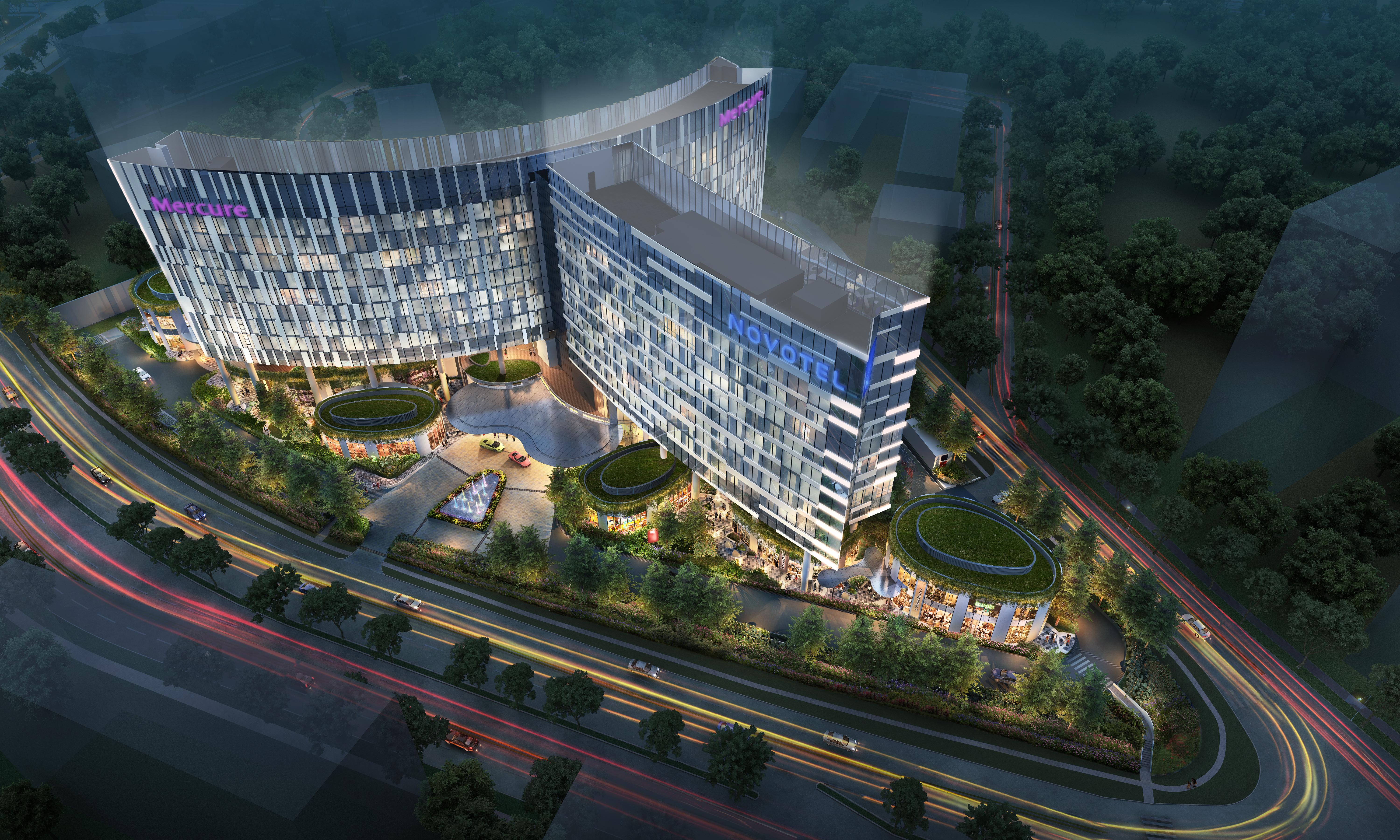 Novotel Singapore On Stevens Экстерьер фото